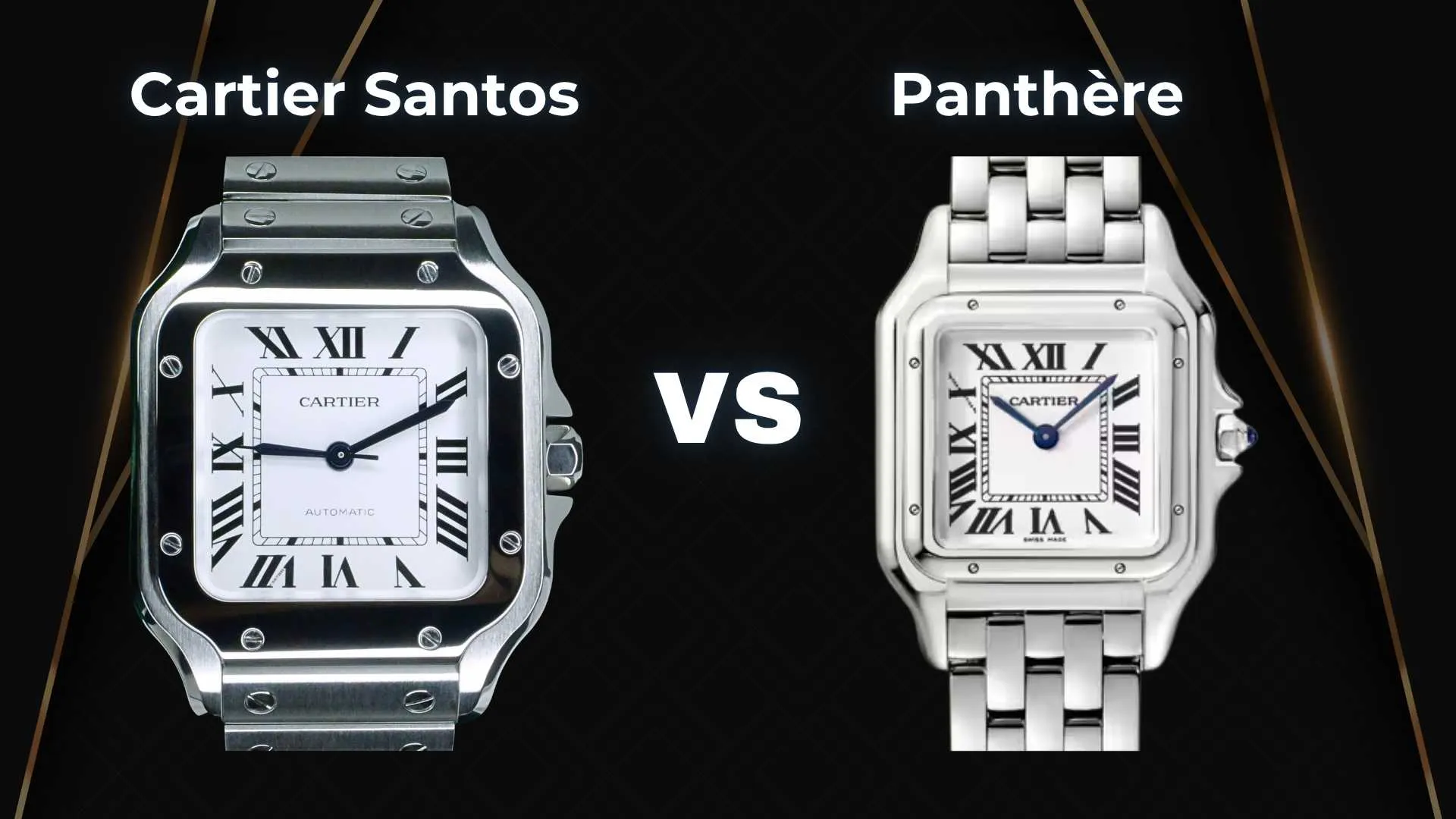 cartier santos vs panthere