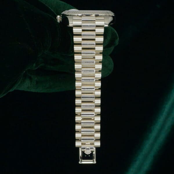 2026 Rolex Day-Date Blue Roman Dial Fluted Bezel President
