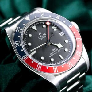 Tudor Black Bay GMT “Pepsi” Black Dial Red and Blue Bezel Stainless Steel 41mm MINT CONDITION COMPLETE SET 79830RB