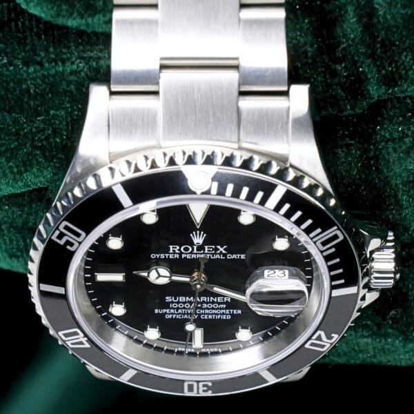 Rolex Submariner Date Black Dial Black Ceramic Bezel Oyster