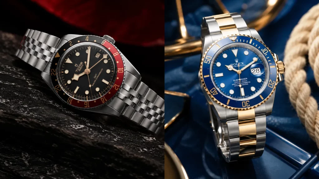 Tudor Black Bay vs Rolex Submariner Key Differences