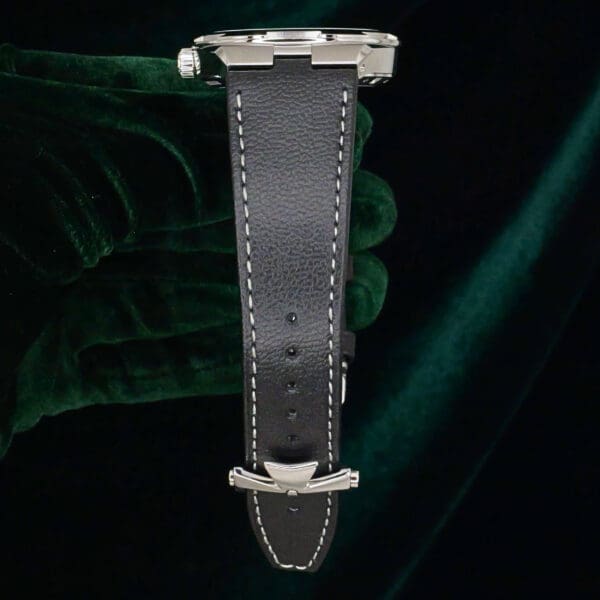 2025 Vacheron Constantin Overseas Black Dial Black Leather Strap