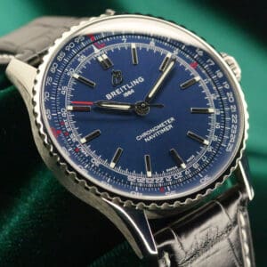 2025 Breitling Navitimer Automatic 41 Blue Dial Black Alligator Strap 41mm Stainless Steel MINT CONDITION COMPLETE SET A17329161C1P1