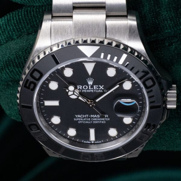 2026 NEW UNWORN Rolex Yacht-Master 42 Black Dial Black Bezel