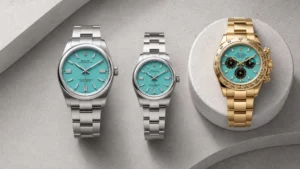 Best Tiffany blue watches 2026 — turquoise dial collection including Rolex and Patek Philippe