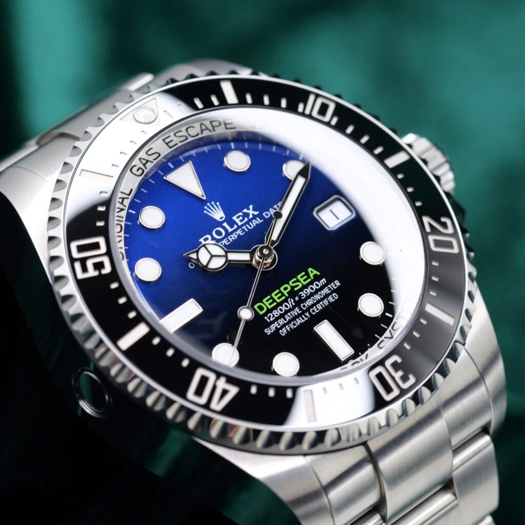 2025 MINT Rolex 136660-0005 Deepsea James Cameron Blue Black Dial Black Ceramic Bezel Stainless Steel 44MM Complete Set 136660