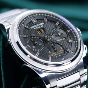Parmigiani Fleurier Tondagraph GT Annual Calendar Chrono Grey Dial Stainless Steel Bezel 42mm MINT CONDITION COMPLETE SET PFC906-0000210-B00182
