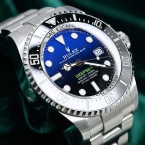 2025 Rolex Deepsea "James Cameron" Blue Black Gradient Dial Black Ceramic Bezel Oyster Bracelet Stainless Steel 44mm MINT CONDITION COMPLETE SET 136660-0005