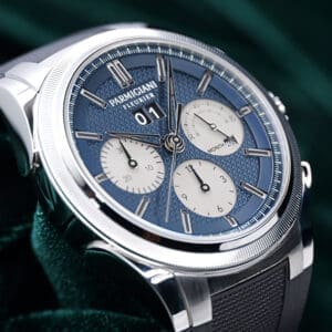 Parmigiani Fleurier Tonda GT Chronograph Annual Calendar "Yoshida" Special Edition of 100 Pieces Blue Dial Black Rubber Strap 42mm MINT CONDITION COMPLETE SET PFS906-1020002-100182