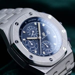 Audemars Piguet Royal Oak Offshore Chronograph "Beast" Blue Dial Stainless Steel 42mm MINT CONDITION COMPLETE SET 26237ST.OO.1000ST.01