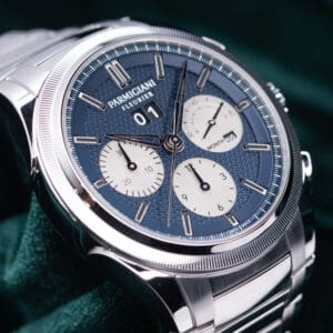 Parmigiani Fleurier Tonda GT Chronograph Annual Calendar "Yoshida" Special Edition of 100 Pieces Blue Dial Stainless Steel 42mm MINT CONDITION COMPLETE SET PFS906-1020002-100182