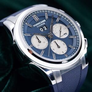 Parmigiani Fleurier Tonda GT "Yoshida Special" Blue Dial Blue Rubber Strap 42mm MINT CONDITION COMPLETE SET PFS906-1020002-100182