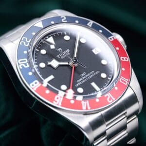 Tudor Black Bay GMT "Pepsi" Black Dial Red and Blue Bezel Stainless Steel 41mm MINT CONDITION COMPLETE SET 79830RB