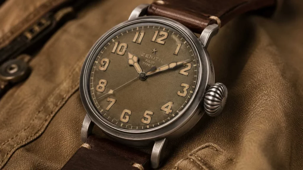 Most iconic pilot watches displayed together showing aviation watch heritage