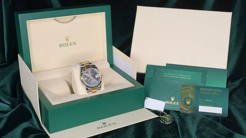 2024 Rolex Datejust Wimbledon Slate Dial 41 126333 -Box and Papers