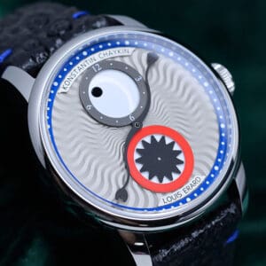 2025 Louis Erard Le Regulateur Time Eater III Silver Blue Dial Stainless Steel 42mm MINT CONDITION COMPLETE SET 85237AA90.BGA087