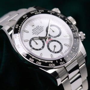 2026 Rolex Daytona Cosmograph "Panda" White Dial Black Ceramic Bezel Oyster Bracelet Stainless Steel 40mm MINT CONDITION COMPLETE SET 126500LN-0001