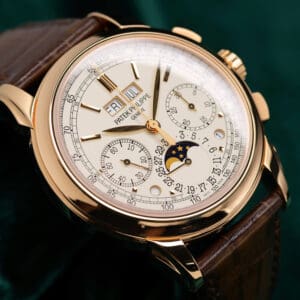 Patek Philippe Grand Complications Perpetual Calendar Chronograph Silver Dial 18K Rose Gold 41mm MINT CONDITION COMPLETE SET 5270R-001