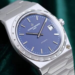 2026 NEW UNWORN Vacheron Constantin Historiques 222 "Jumbo" Blue Dial Stainless Steel 37mm COMPLETE SET 4200H/222A-B934