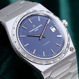 2026 NEW UNWORN Vacheron Constantin Historiques 222 "Jumbo" Blue Dial Stainless Steel 37mm COMPLETE SET 4200H/222A-B934