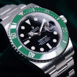 Rolex Submariner Date "Starbucks" Black Dial Green Ceramic Bezel Stainless Steel 41mm MINT CONDITION COMPLETE SET 126610LV-0002