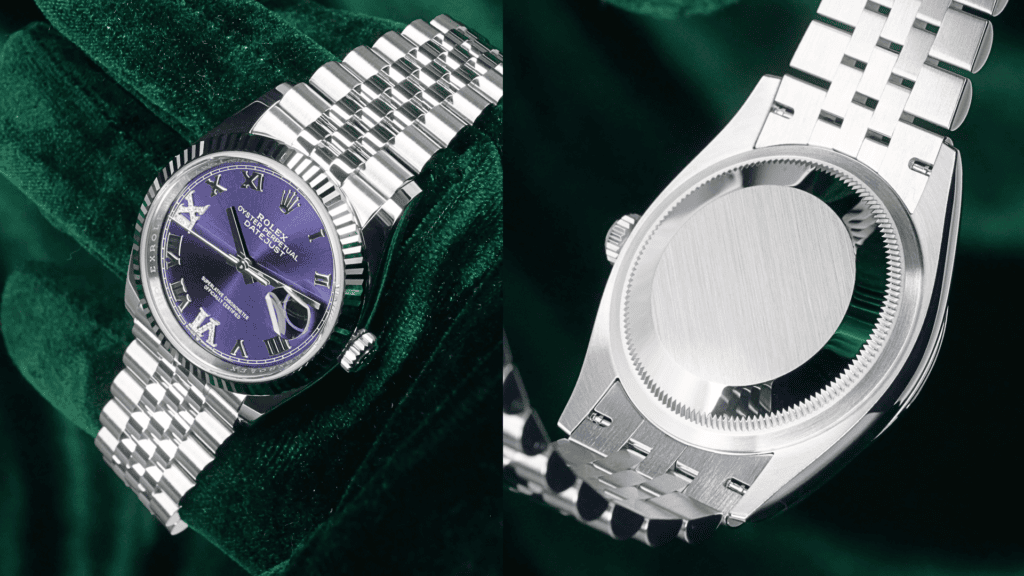 Rolex Datejust Purple 126234 - Bracelet and Clasp
