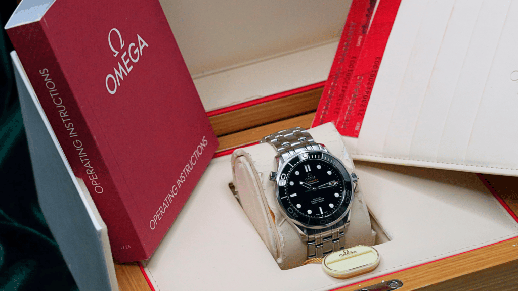 2018 Omega Seamaster Diver 300M Black Dial 41mm 212.30.41.20.01.003 - Box & Papers