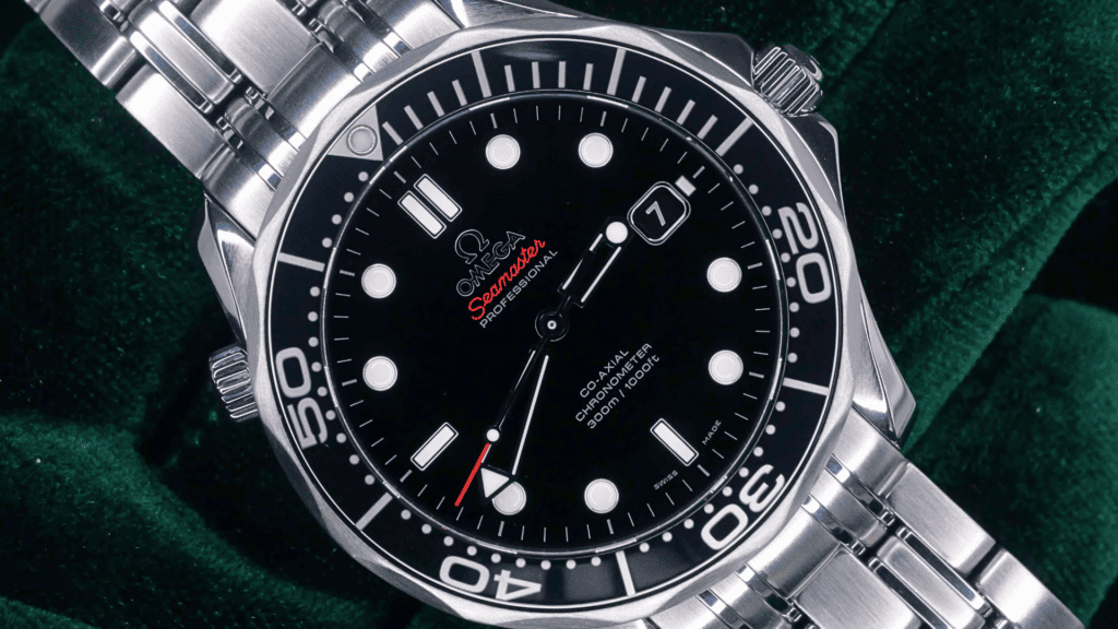 2018 Omega Seamaster Diver 300M Black Dial 41mm 212.30.41.20.01.003 - Face & Dial