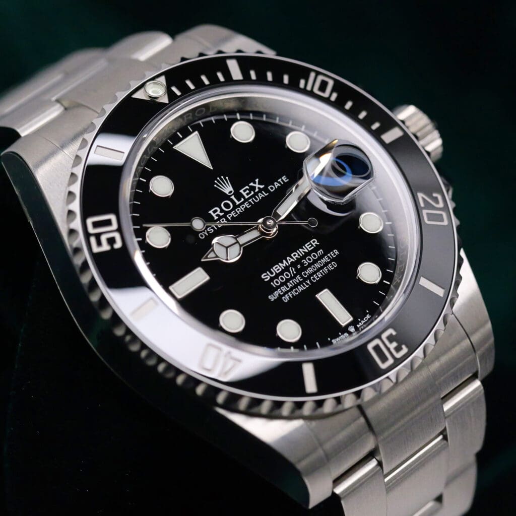 NEW UNWORN Rolex Submariner Date “Sub Date” Black Dial Black Ceramic Bezel Oyster Bracelet Stainless Steel 41mm COMPLETE SET 126610LN