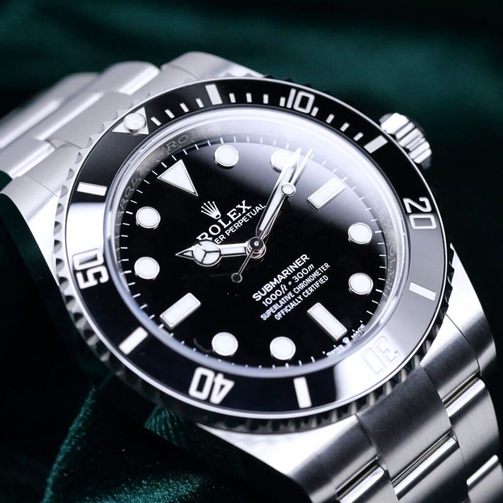 2026 NEW UNWORN Rolex Submariner No Date Black Dial Black Ceramic Bezel Oyster Bracelet Stainless Steel 41mm COMPLETE SET 124060
