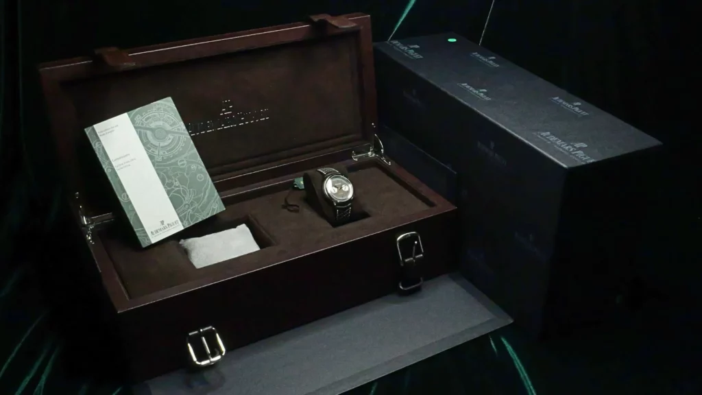Audemars Piguet Jules Audemars Grey Dial 26558TI.OO.D080VE.01 - Box and Papers
