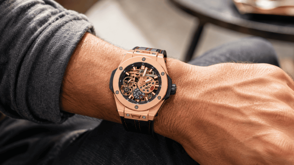 Hublot Big Bang Meca-10 King Gold 45mm 414.OI.1123.RX - On the wrist feel