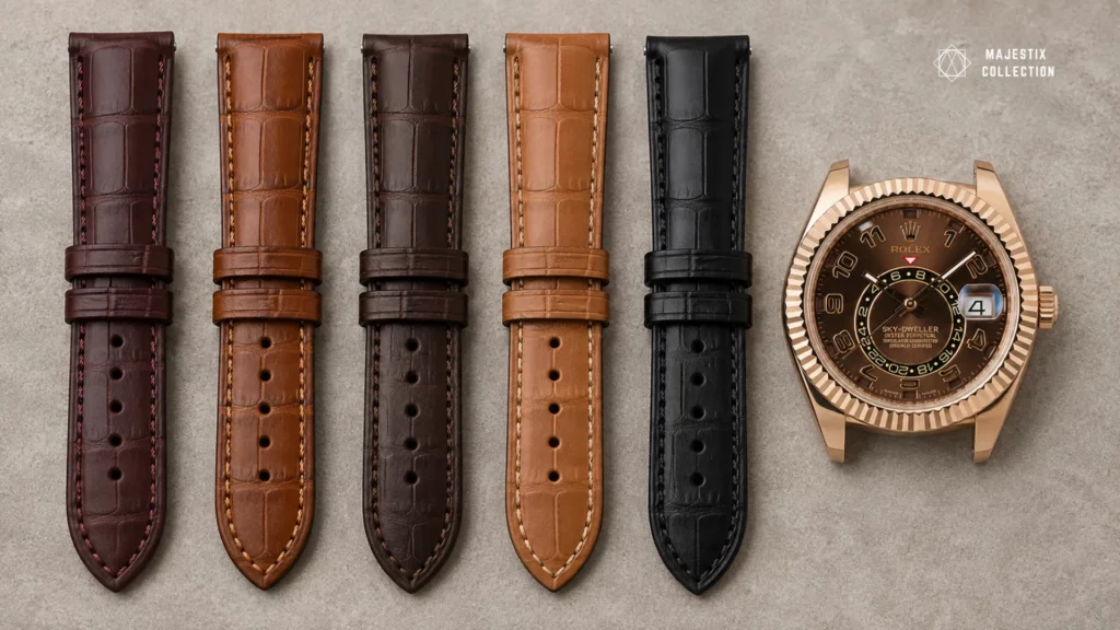 best-strap-colors-rose-everose-oxblood-cognac-chocolate-tan