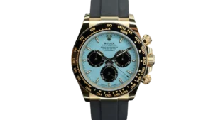 2025 Rolex Daytona Tiffany Blue Dial Ceramic Bezel Rubber Strap 126518LN - Featured Image